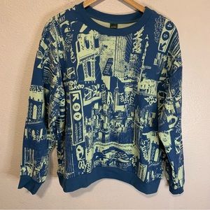 NWT Wild Fable All over Graphic of New York places Men’s size Large